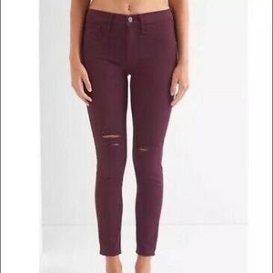 Gap Easy Legging in Eggplant (Size 30)